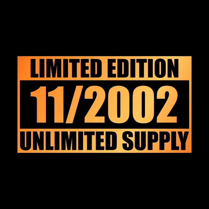 22e anniversaire Edition Limitée - ꝏ Approvisionnement 11/2002