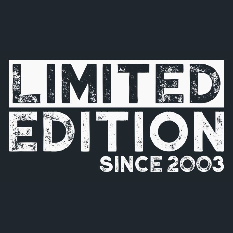 Edition limitée depuis 2003