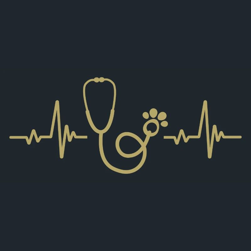 Stethoskop Pulsfrequenz - Veterinärmedizin