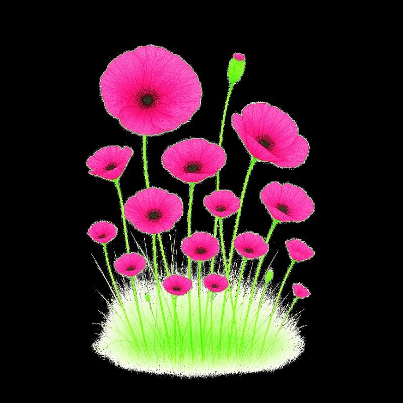Neon Poppies - Neon Poppies