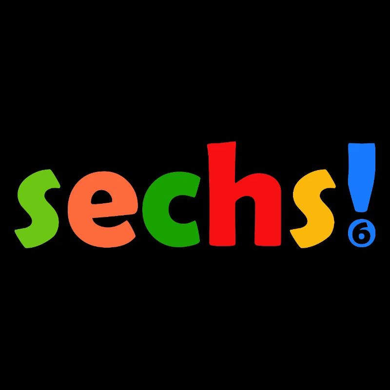 SECHS 6 JAHRE JUNGE 6. GEBURTSTAG