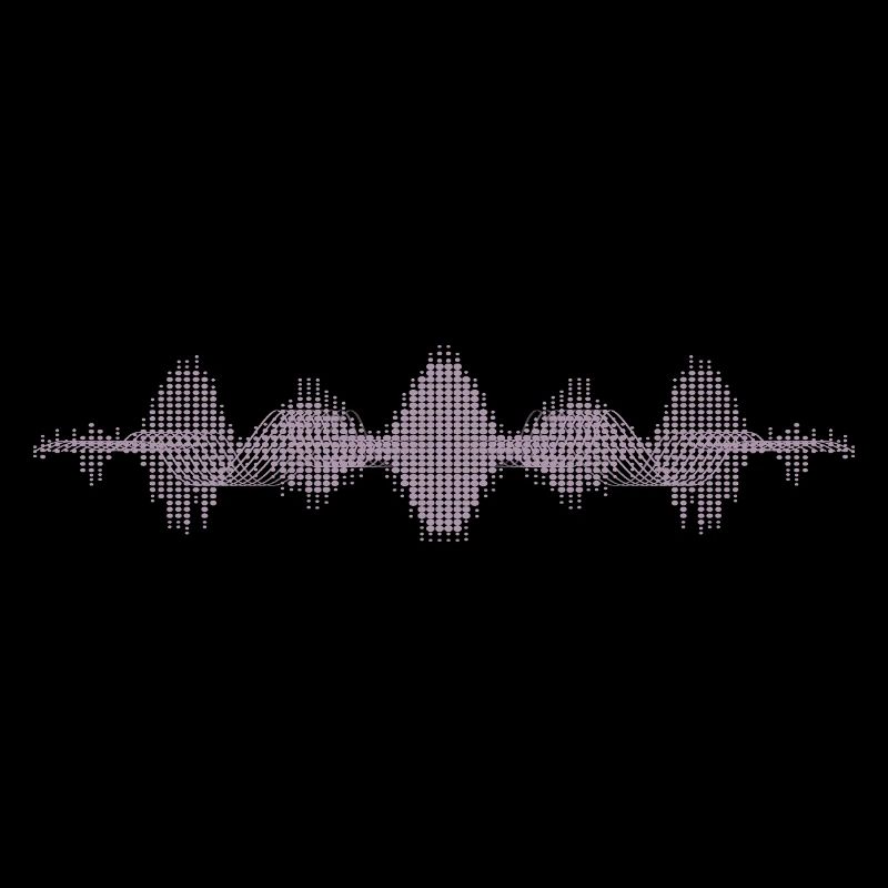 Musikfrequenz Ton Wellen Physik und Sound