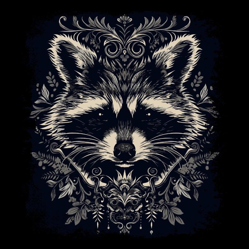 Raccoon Art
