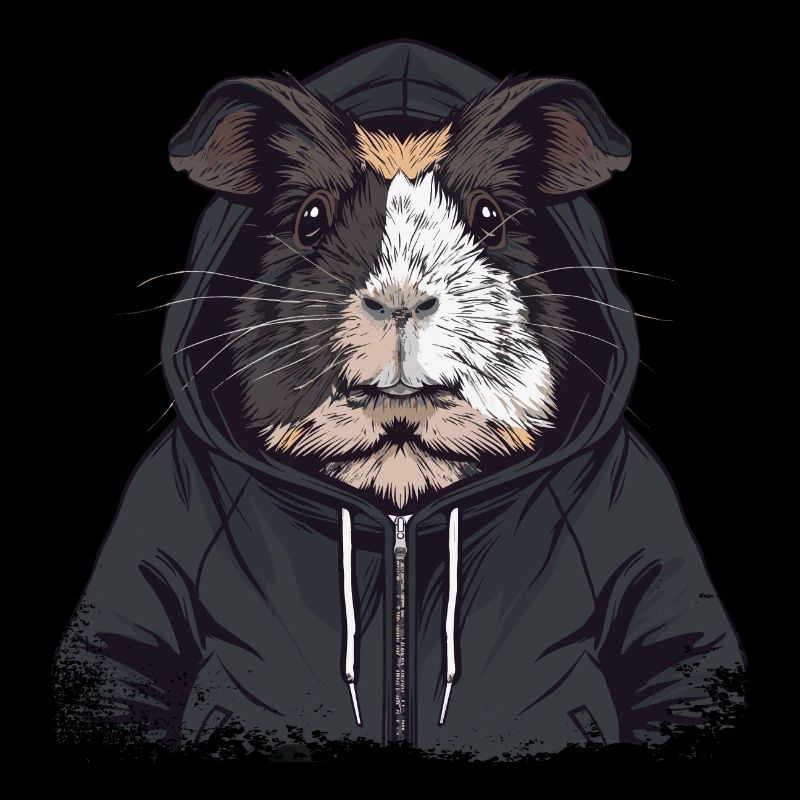 Cochon d’Inde Hip Hop Cool