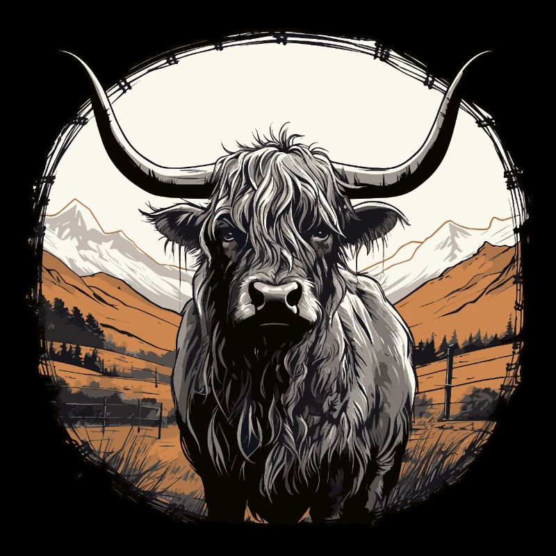Bovins écossais des Highlands