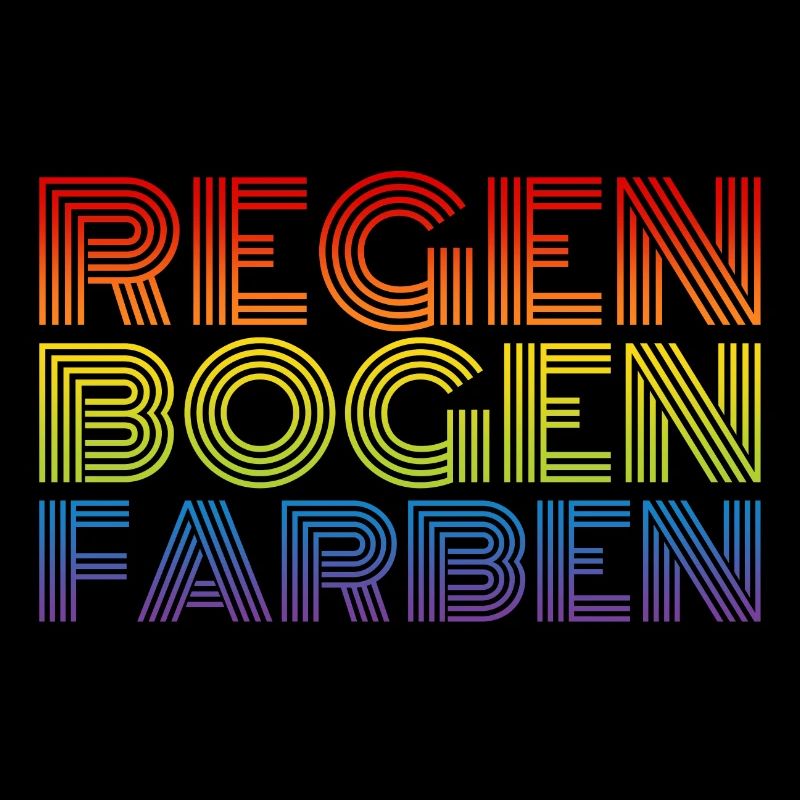 LGBT Regenbogenfarben Regenbogen Farben CSD Pride