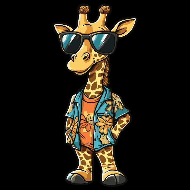 Giraffe Cool Sommer