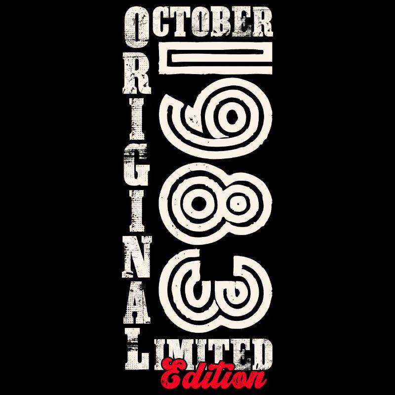40e anniversaire Original Octobre Année 1983