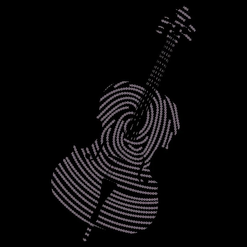 Instrument de musique classique Violoncelle DNA Strand