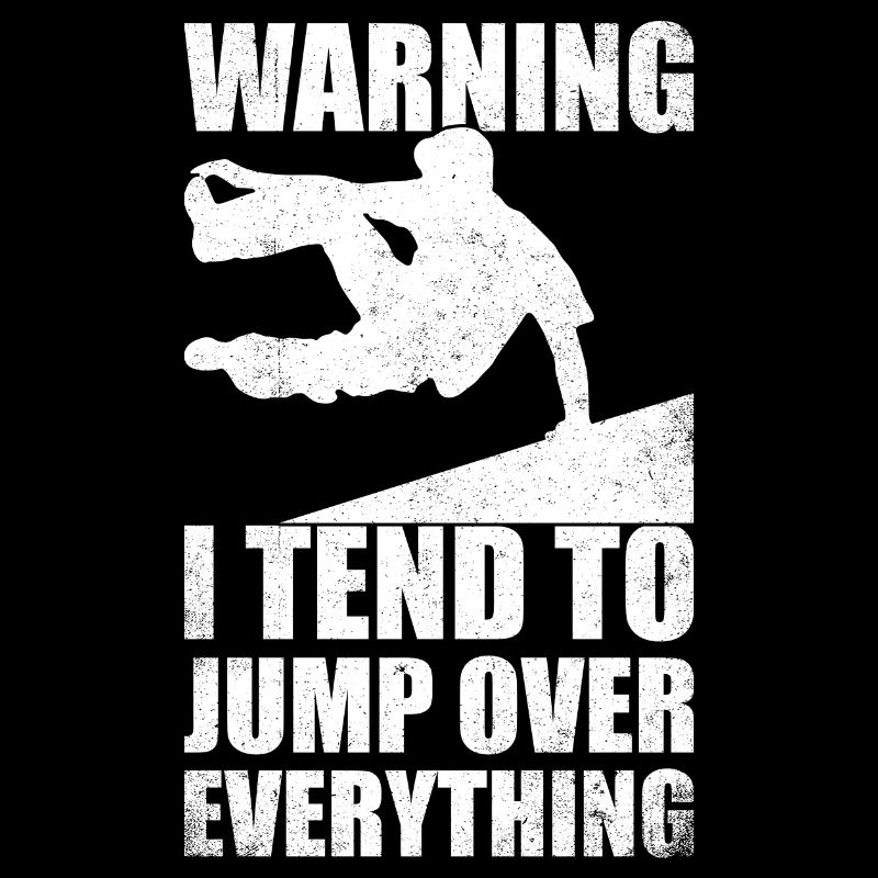 Parkour Lustiger Spruch