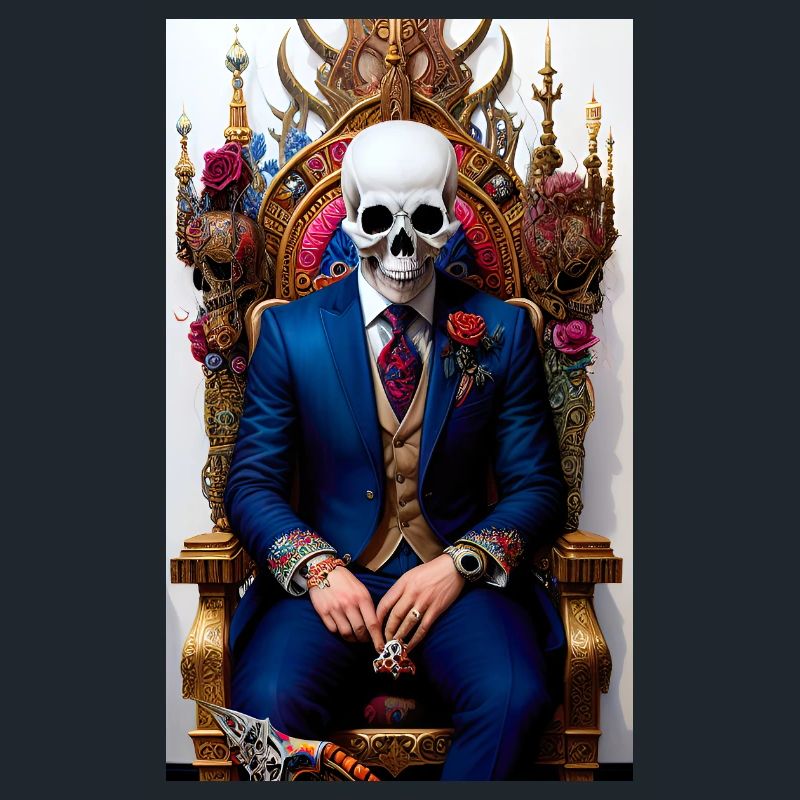 ARTWORK Skull Throne
