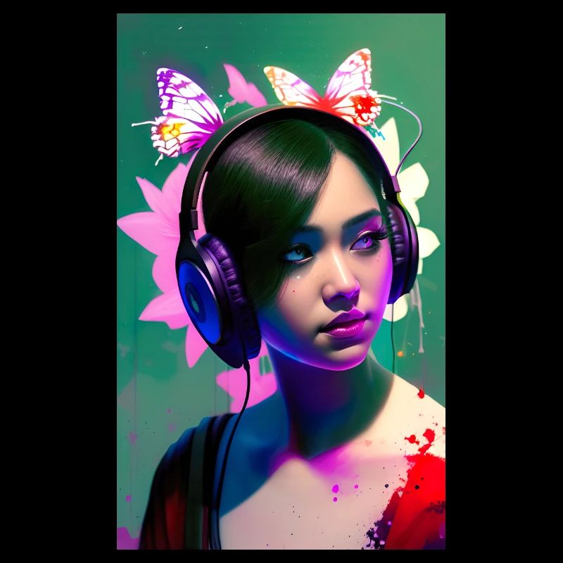 ARTWORK Casque Fille Lea