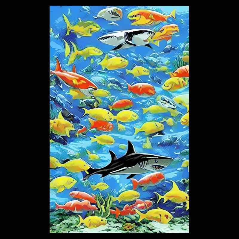 Requin | Grand requin blanc | Créature marine | Poisson