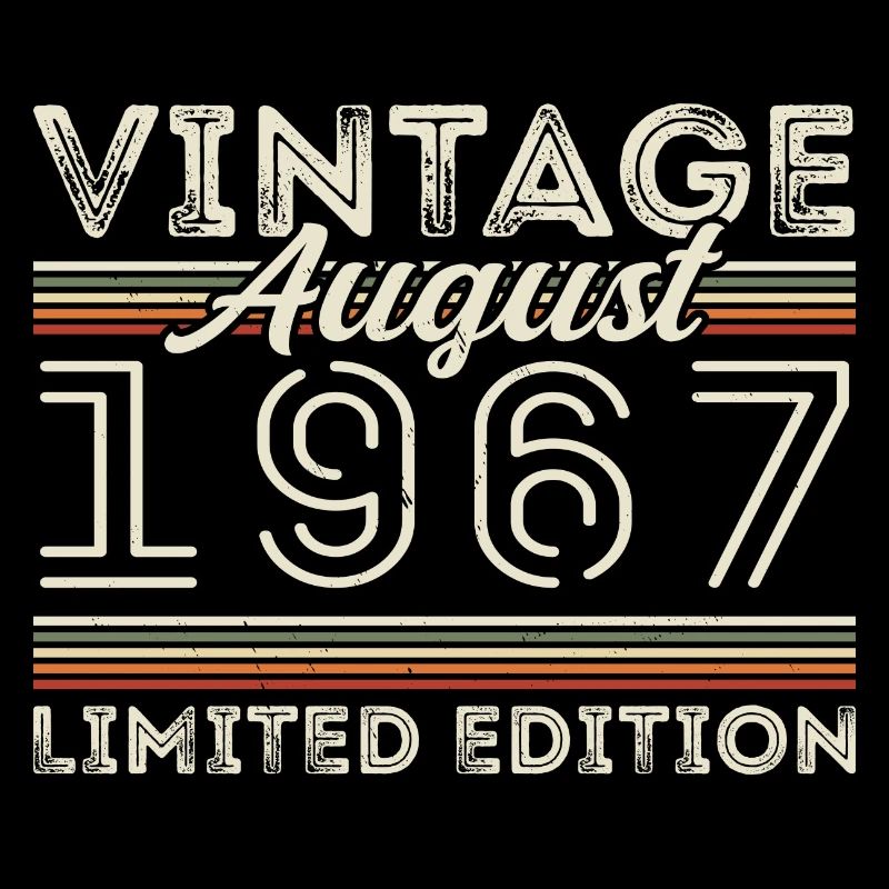 August 1967 Legend since August 1967 Vintage 1967