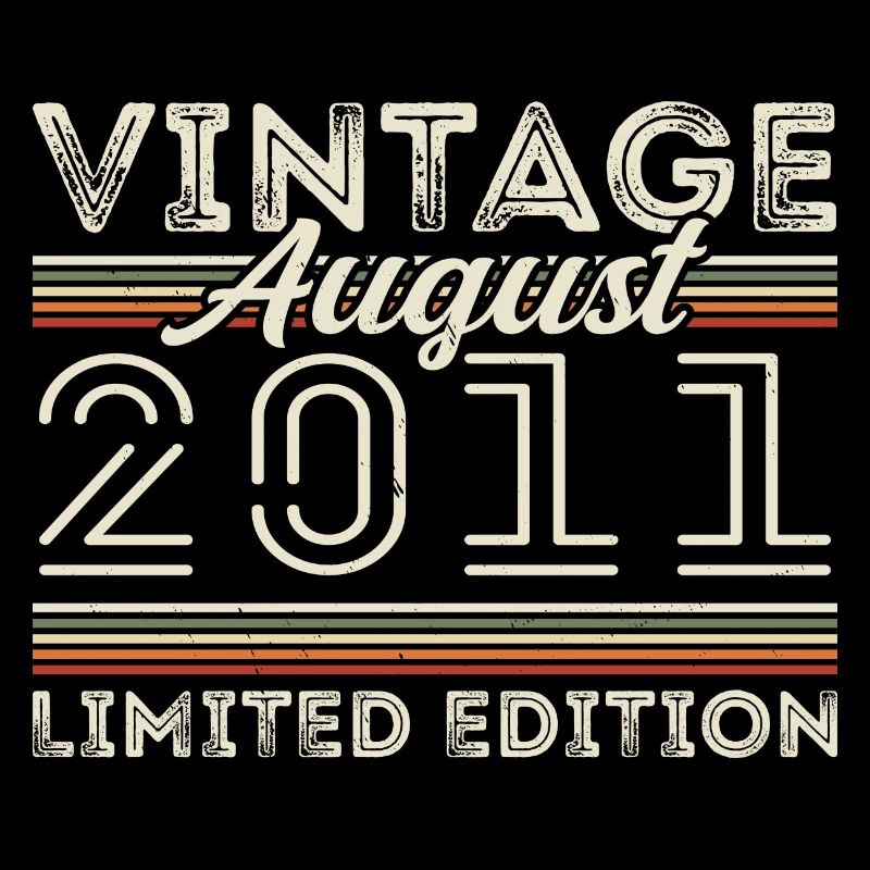 August 2011 Legende seit August 2011 Vintage 2011