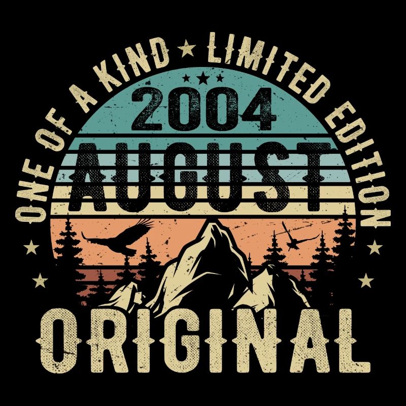 August 2004 - Geboren Im August 2004 - Geburtstags