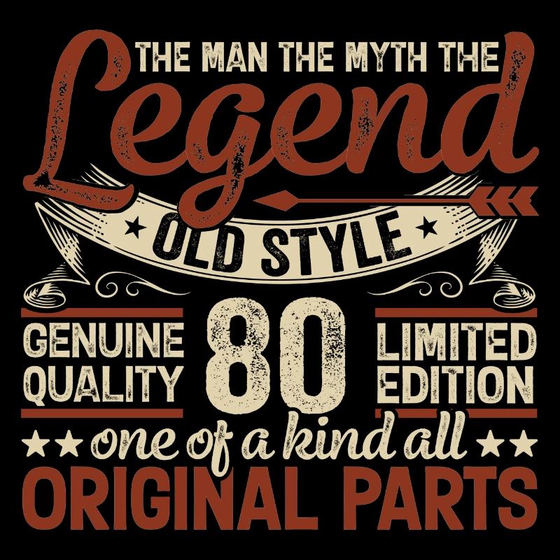 80 Years Old, Legends 1944 Vintage 1944 Jubilee