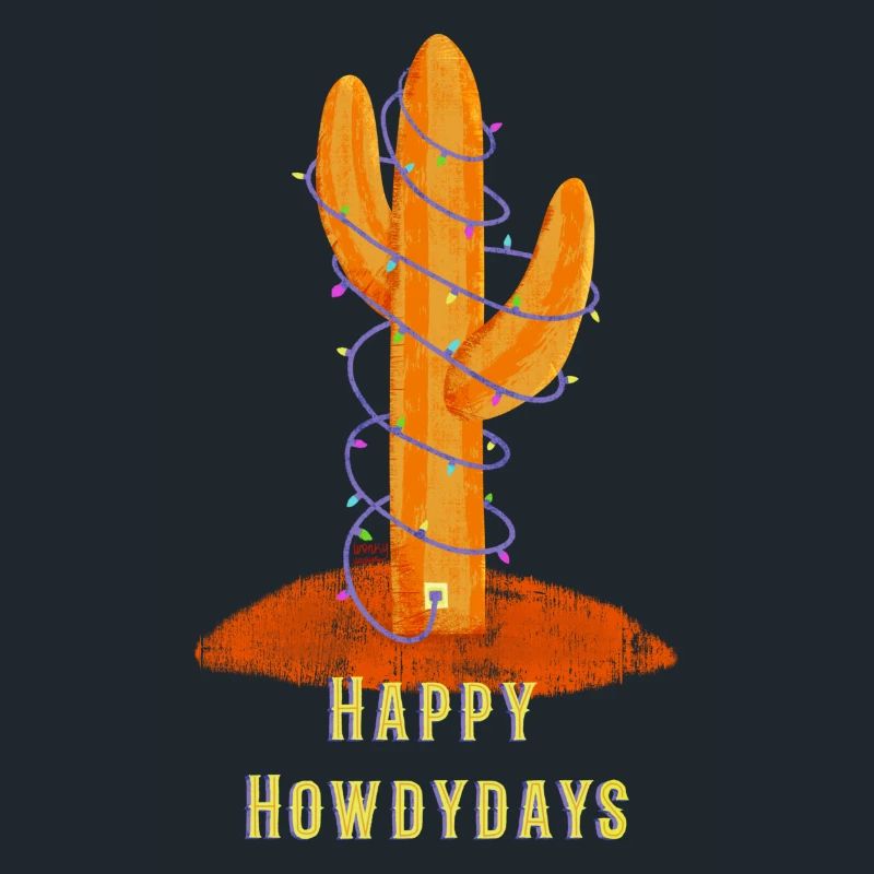 Joyeuses Fêtes Cactus