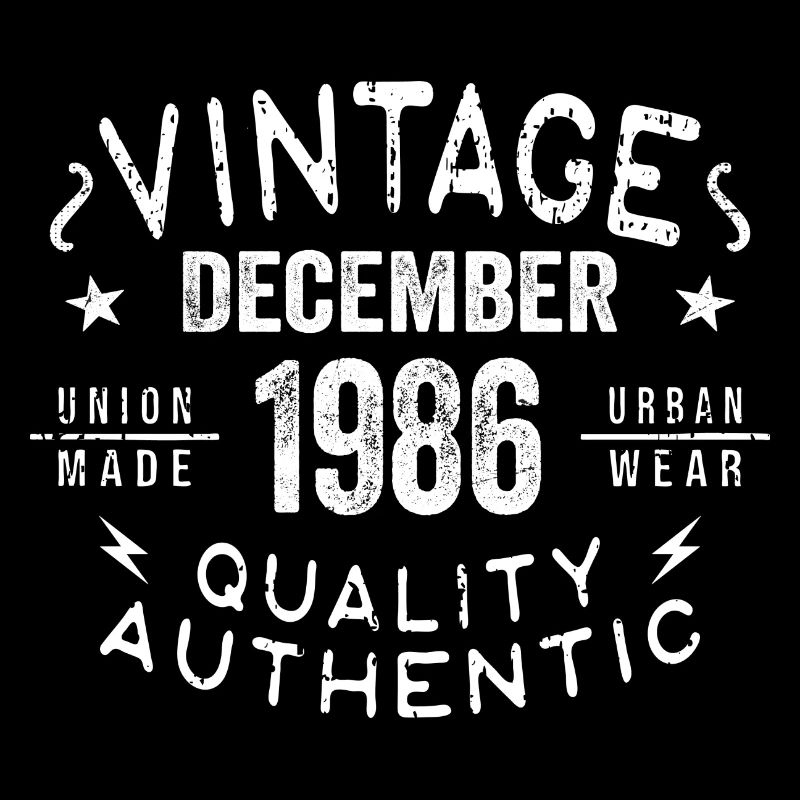 December 1986 - Great since December 1986