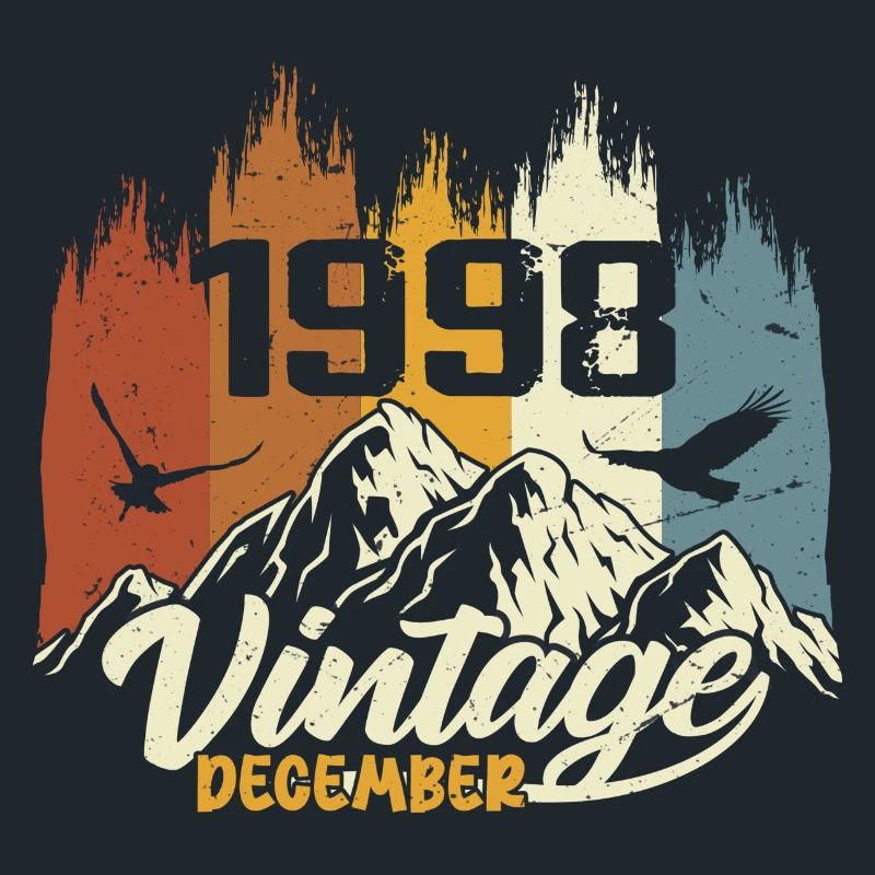 Geburtstagsgeschenk geboren im Dezember 1998