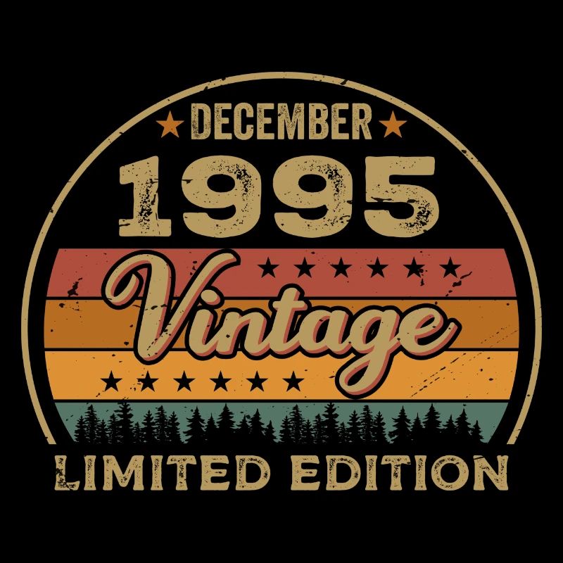 Anniversaire Décembre 1995 Cadeau Décembre 1995