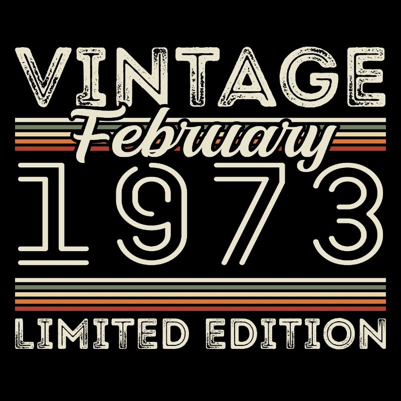 Februar 1973 Geschenk zum Jahrestag - Februar 1973