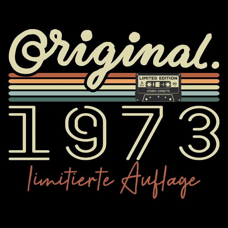 Original 1973 Millésime 1973 Anniversaire Rétro 1973