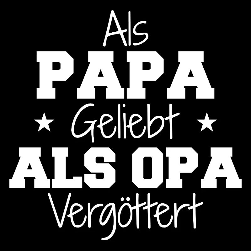 Aimé comme papa, idolâtré comme grand-père