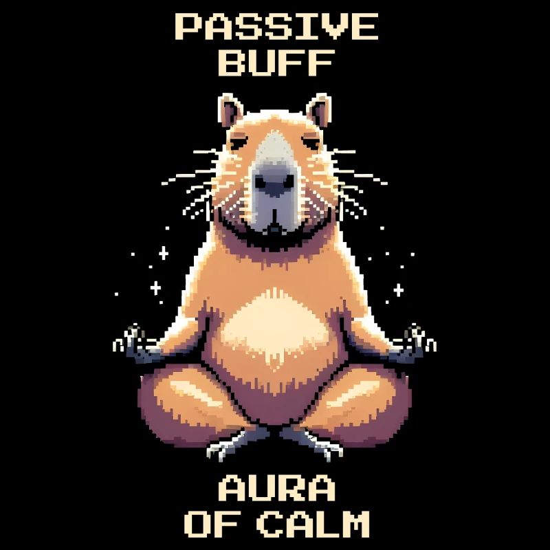 Passive Stärkung: Aura der Ruhe | Capybara