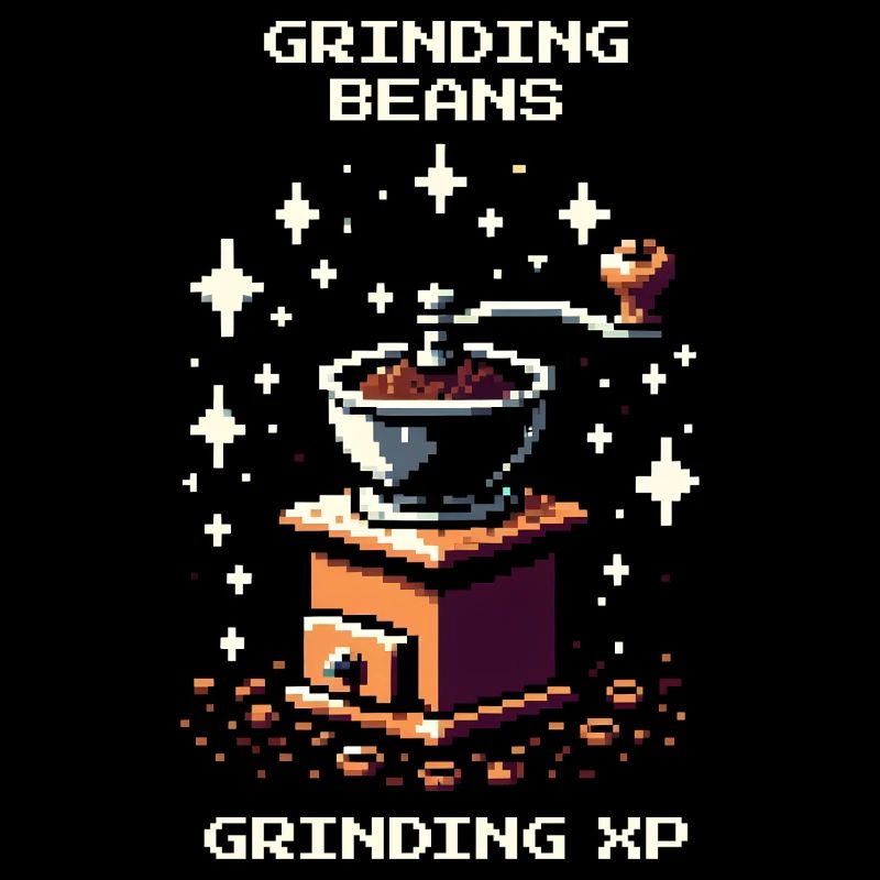 Bohnen mahlen, XP sammeln | Kaffee Barista