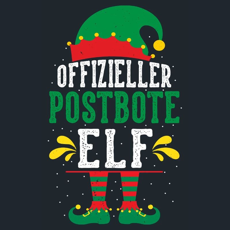 Christmas MAIL CARRIER POSTMAN ELF Funny