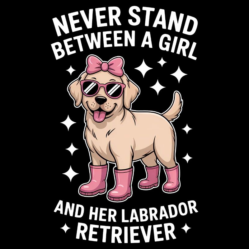 Labrador Sprüche Mädchen Lustige Labrador Geschenk