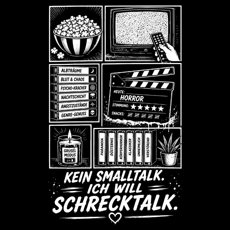 Schreektalk statt Smalltalk Horror Design