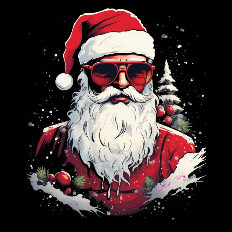 Brille Weihnachtsmann