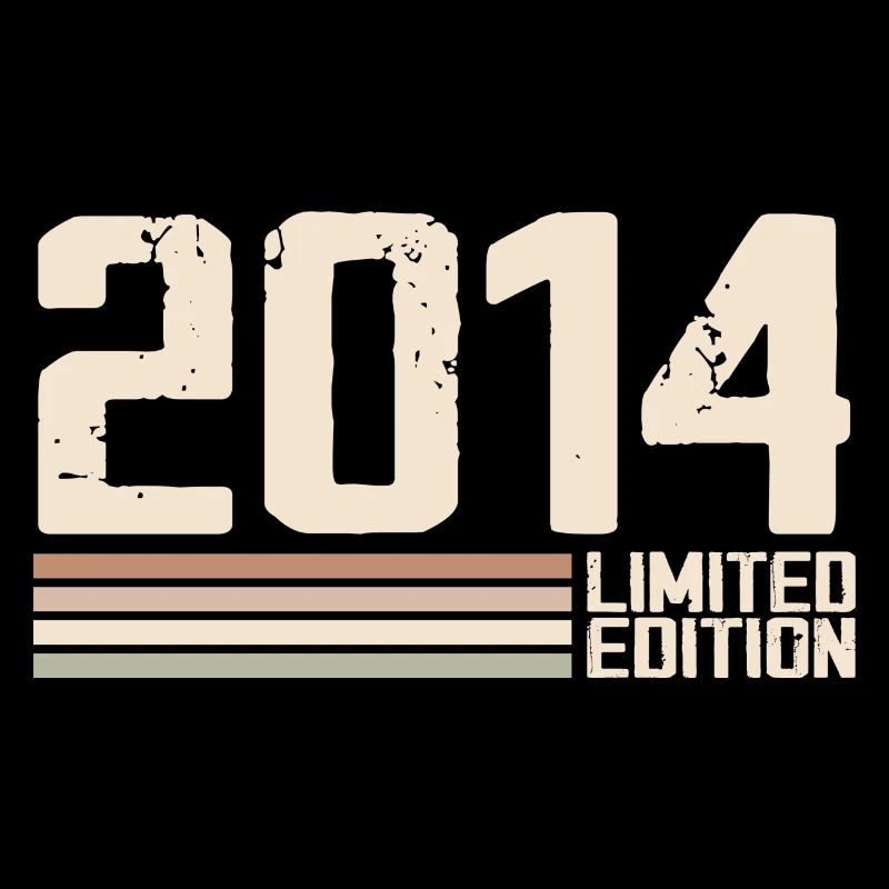 2014 Millésime 2014 Anniversaire 2014 Rétro 2014