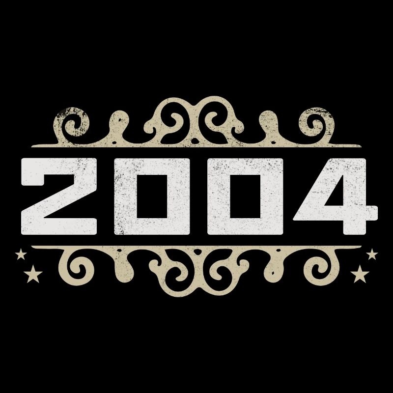 Millésime 2004 Rétro Anniversaire 2004 Millésime 2004