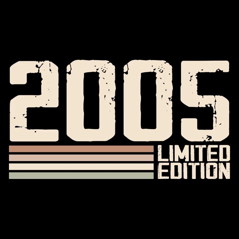 2005 Millésime 2005 Anniversaire 2005 Rétro 2005