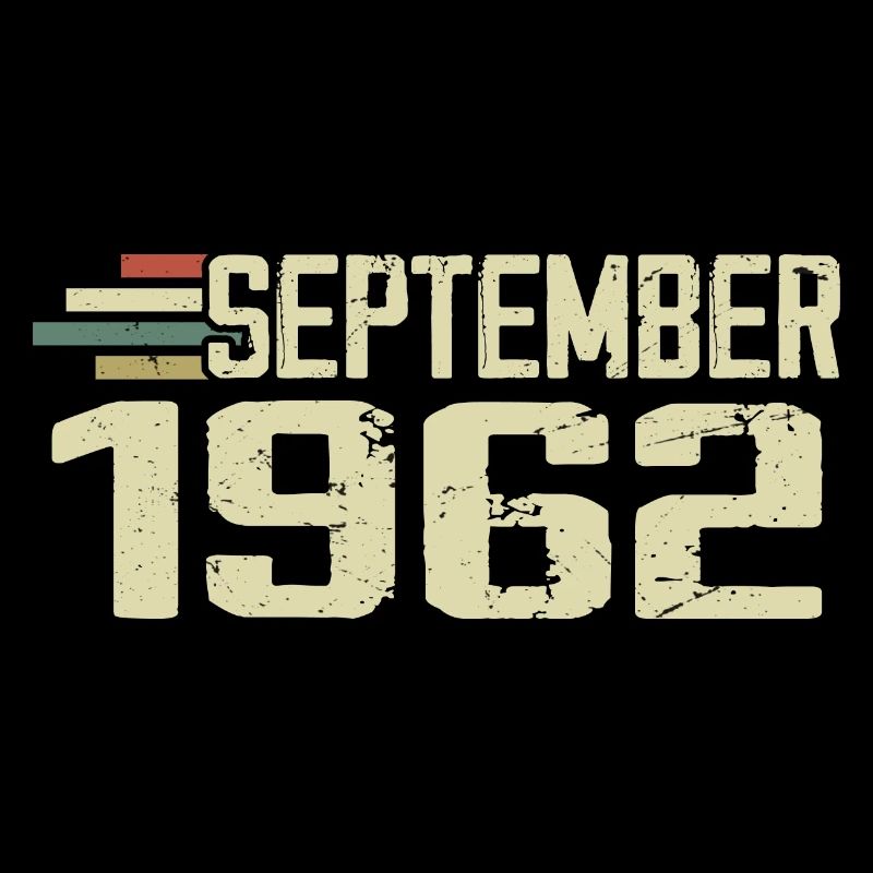 Septembre 1962 Idée cadeau Vintage Septembre 1962