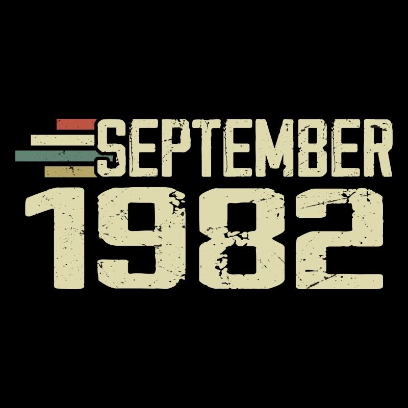 September 1982 Vintage Geschenkidee September 1982