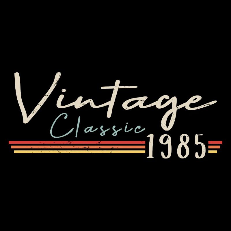 Vintage Original since 1985 Geburtstag Retro 1985