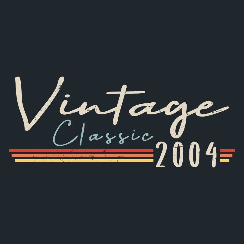 Vintage Original since 2004 Geburtstag Retro