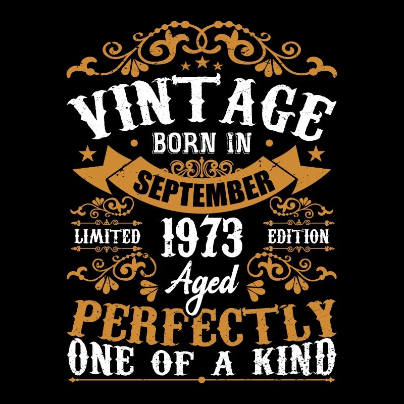 1973 Septembre 1973 Cadeau 51e Anniversaire 1973