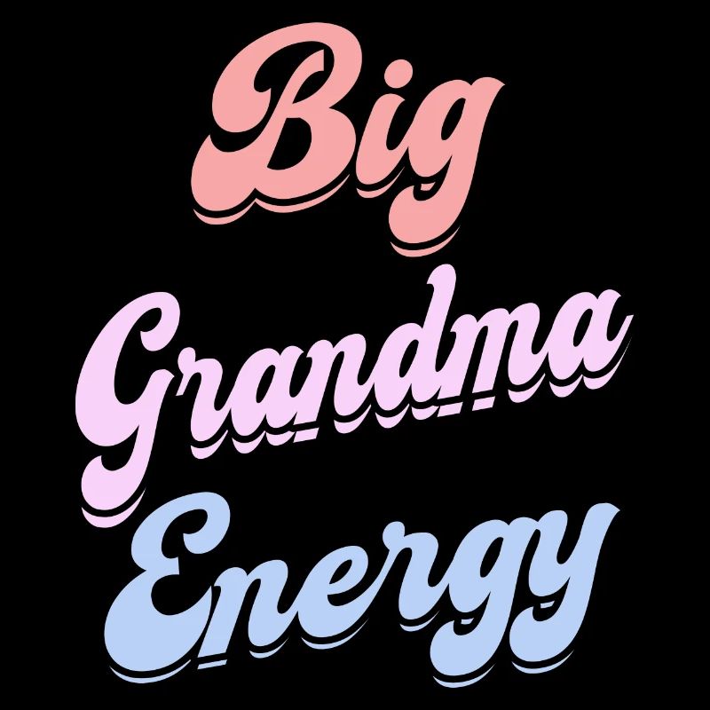Oma Oma voller Energie Ehefrau Oma