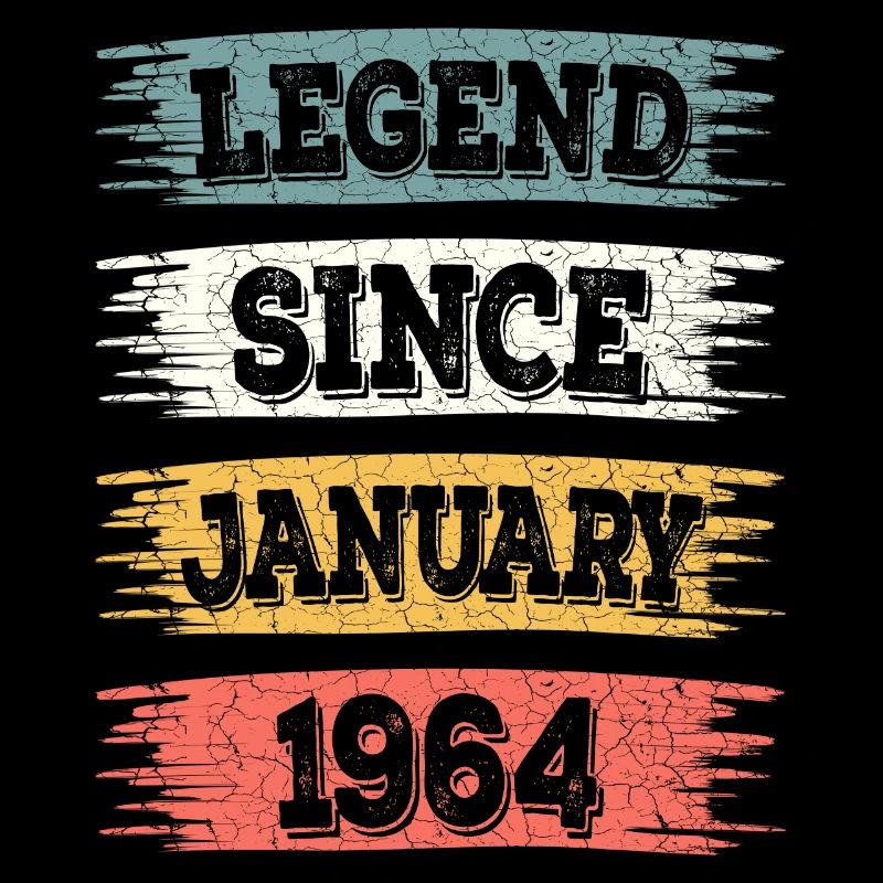 Legend 60 Years 1964 January 60 Years Anniversary