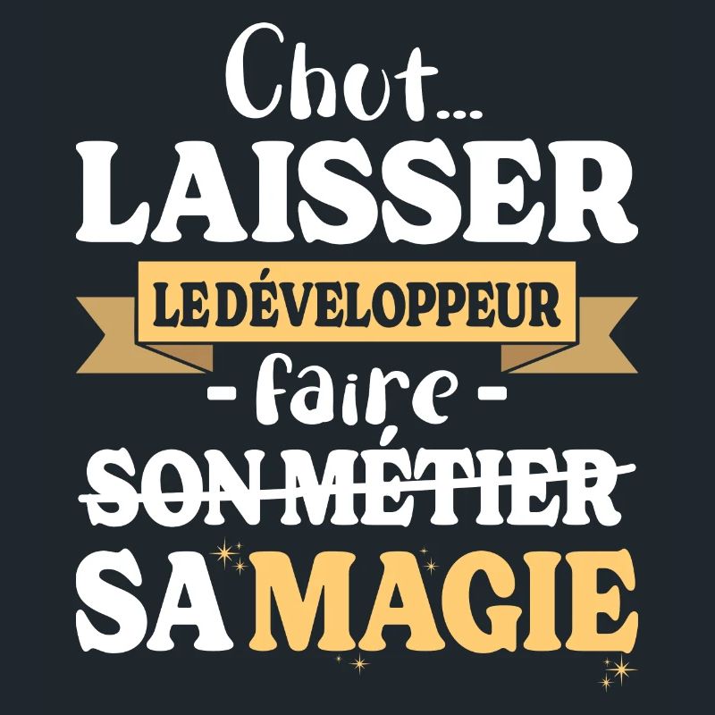 Developer Makes His Magic Humor Dev