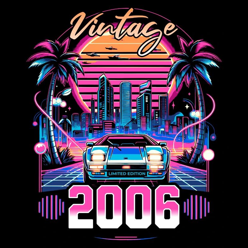 Synthwave Retro 18eme Anniversaire 2006