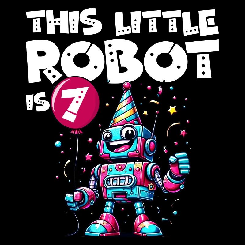 Robot 7eme Anniversaire Enfant 7 Ans