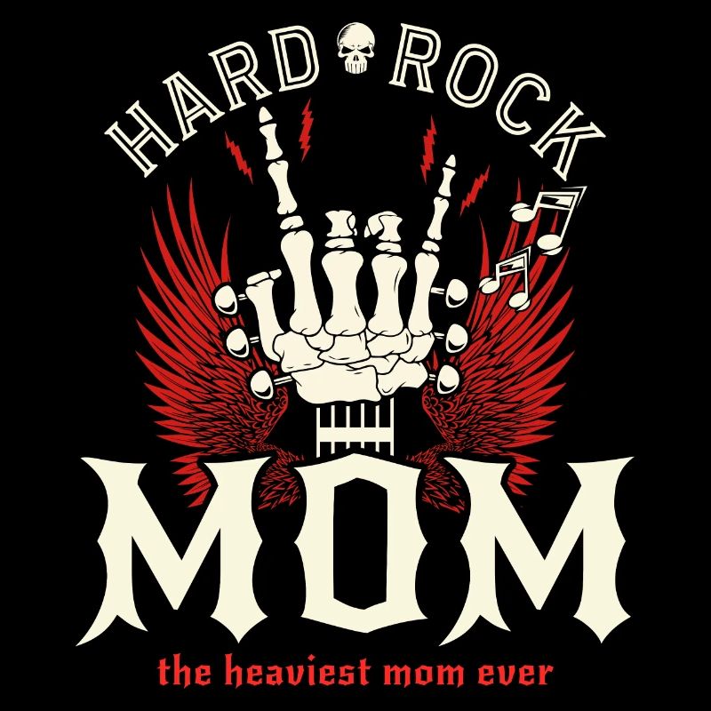 Mère Rock Vintage Maman Rockeuse