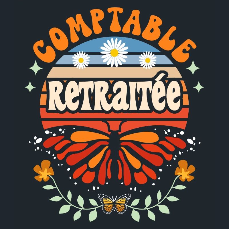 Retro Cadeau Retraite Comptable