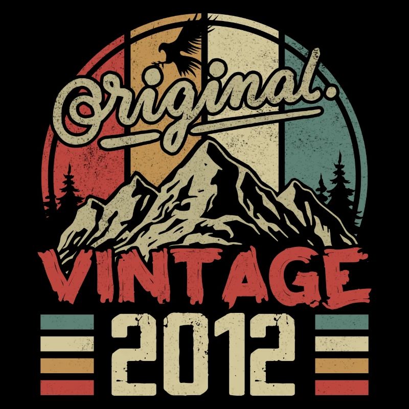 Vintage 2012 Retro Geburtstagsgeschenk geboren im Jahr 2012